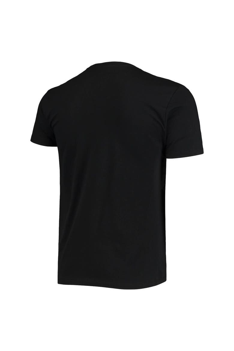 Men's Junk Food Black Las Vegas Raiders Throwback T-Shirt, Alternate, color, Black