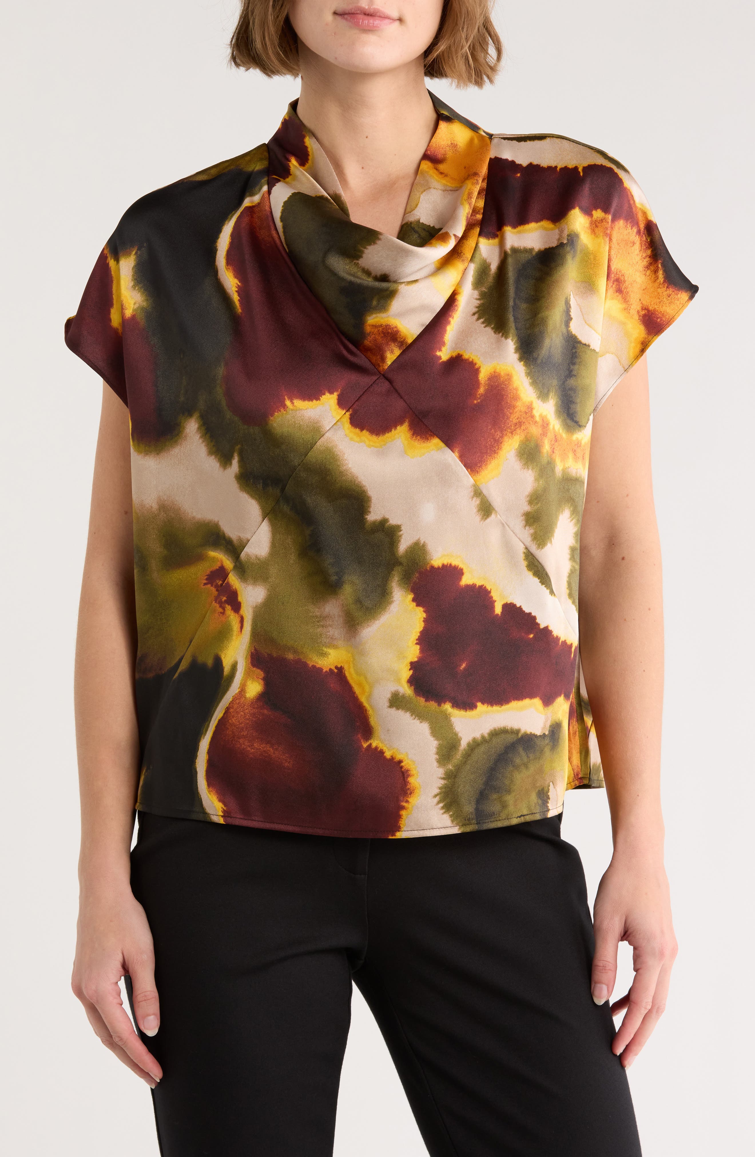 Cowl Neck Top - image 3
