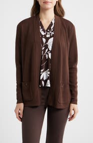 Anne Klein Malibu Open Front Cardigan