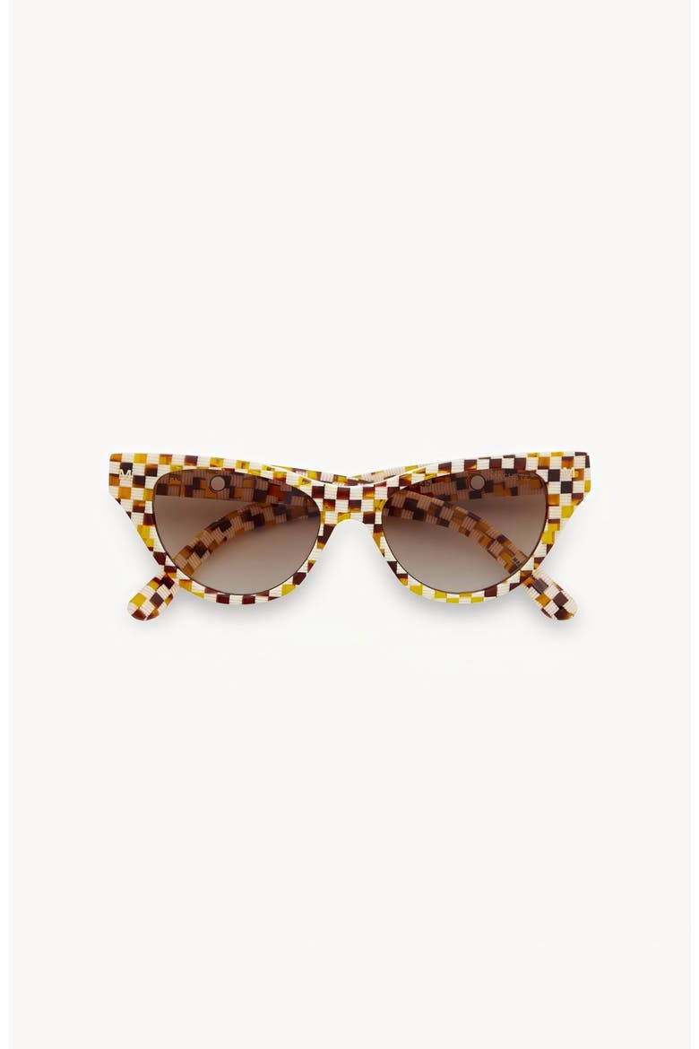 Suzy Sunglasses, Main, color, Tortoise Checker