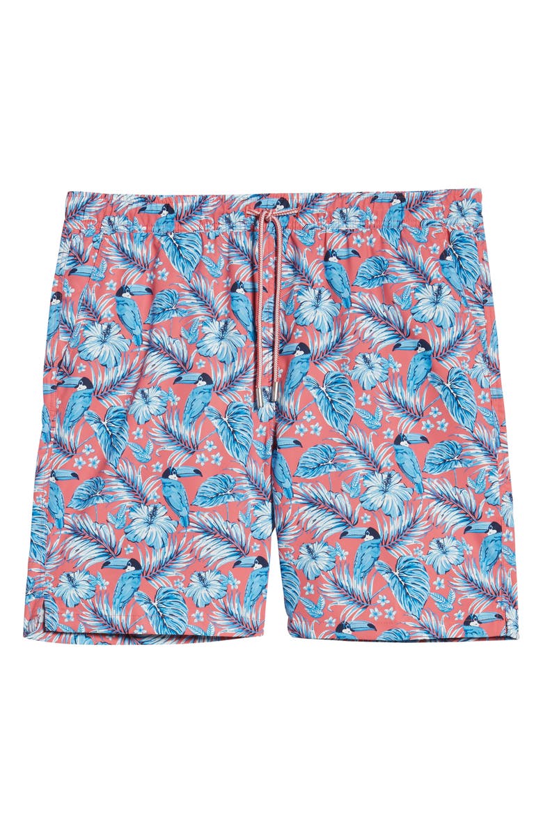 Peter Millar Toucanopy Swim Trunks, Alternate, color,