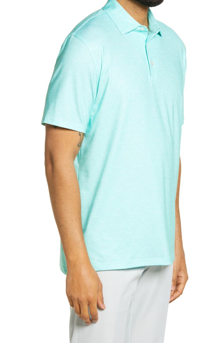 Southern Tide Driver Wave Regular Fit Performance Polo, Alternate, color, 