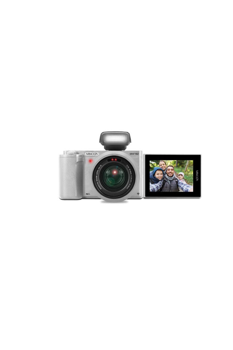 10x Optical Zoom Compact Digital Camera, Alternate, color, Silver