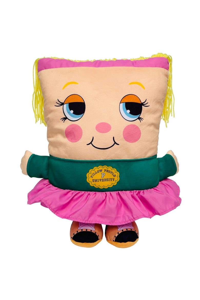 Jill College Plush  2In1 Toy & Pillow, Main, color, Multicolored