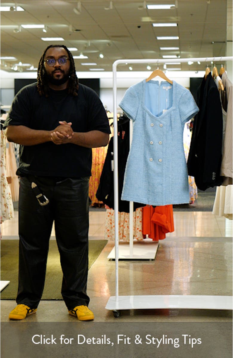 Gia Tweed Cocktail Dress, sales video thumbnail