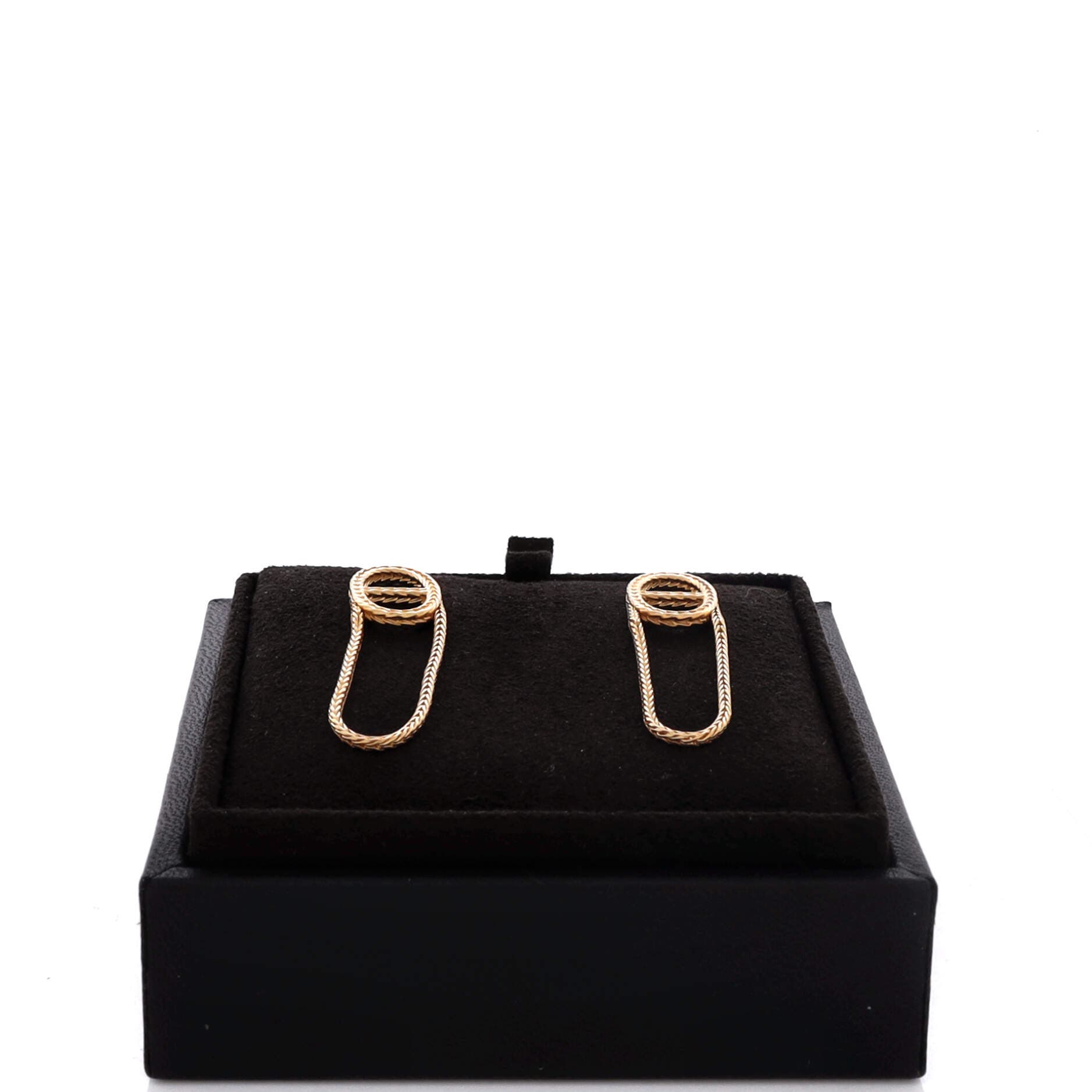 Chain d'Ancre Danae Earrings 18K Yellow Gold, Alternate, color, Yellow Gold