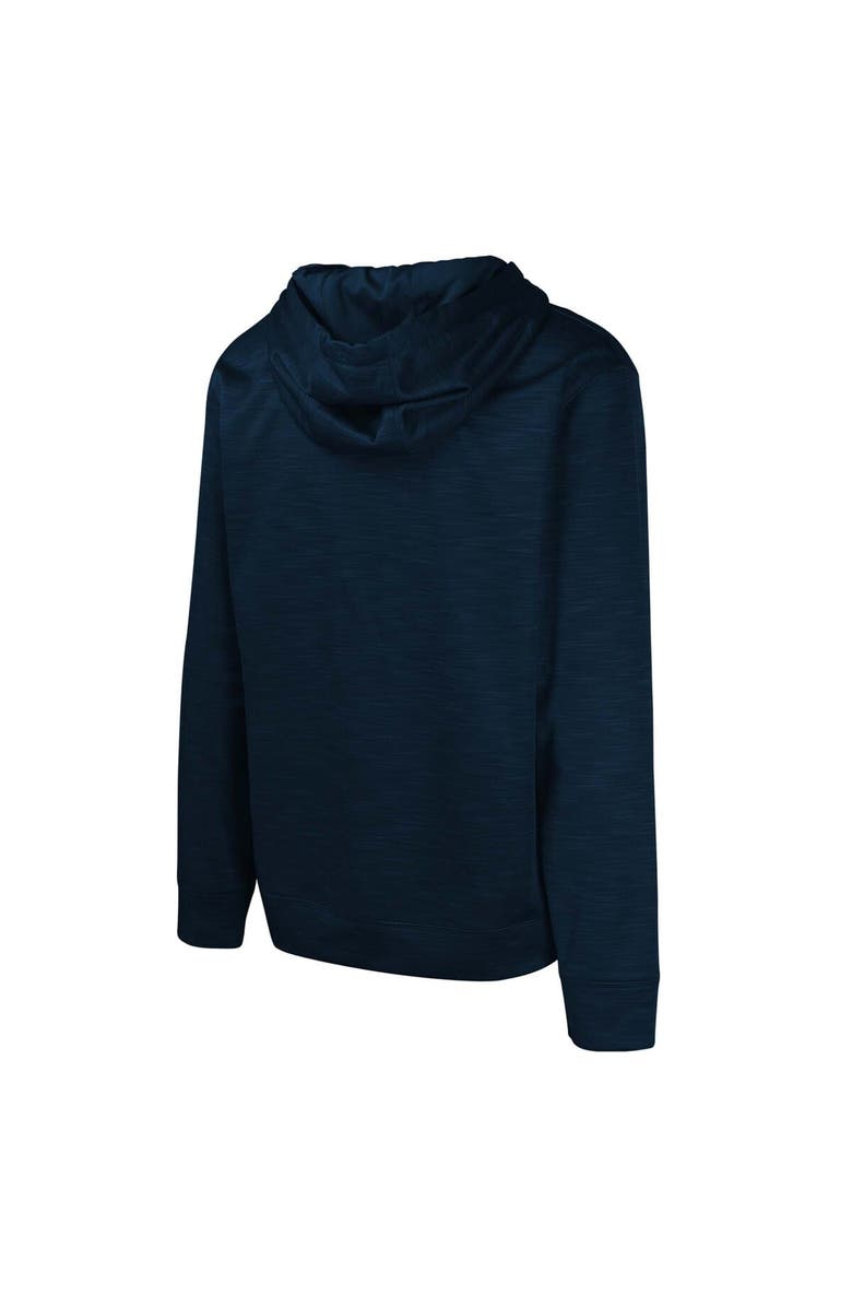 Outerstuff Men's Navy Chicago Bears Streak Fleece Pullover Hoodie, Alternate, color,