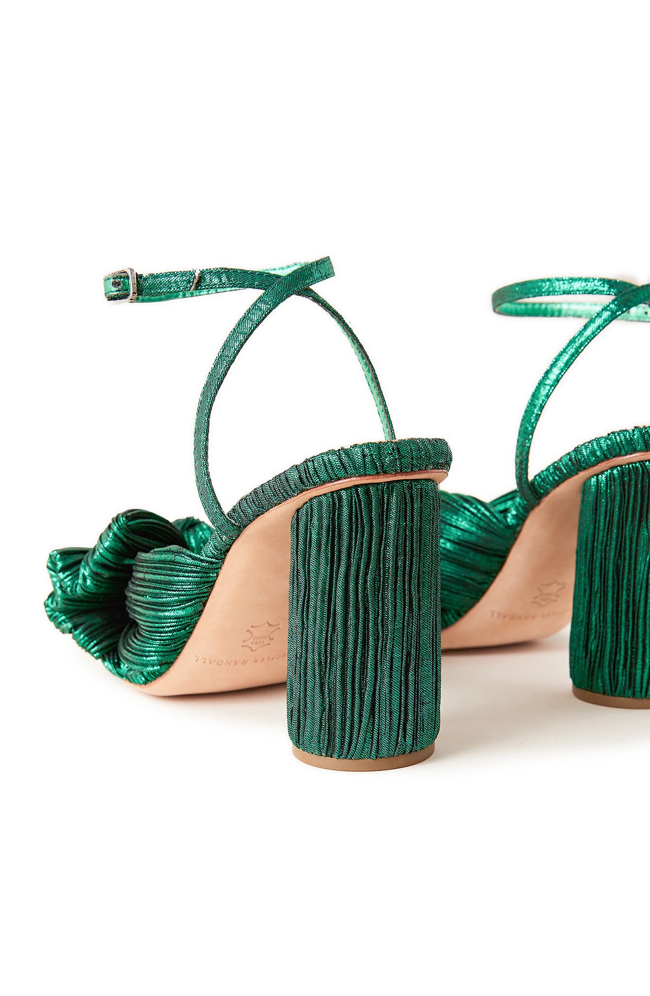 Loeffler Randall Camellia Sandal, Alternate, color, Emerl