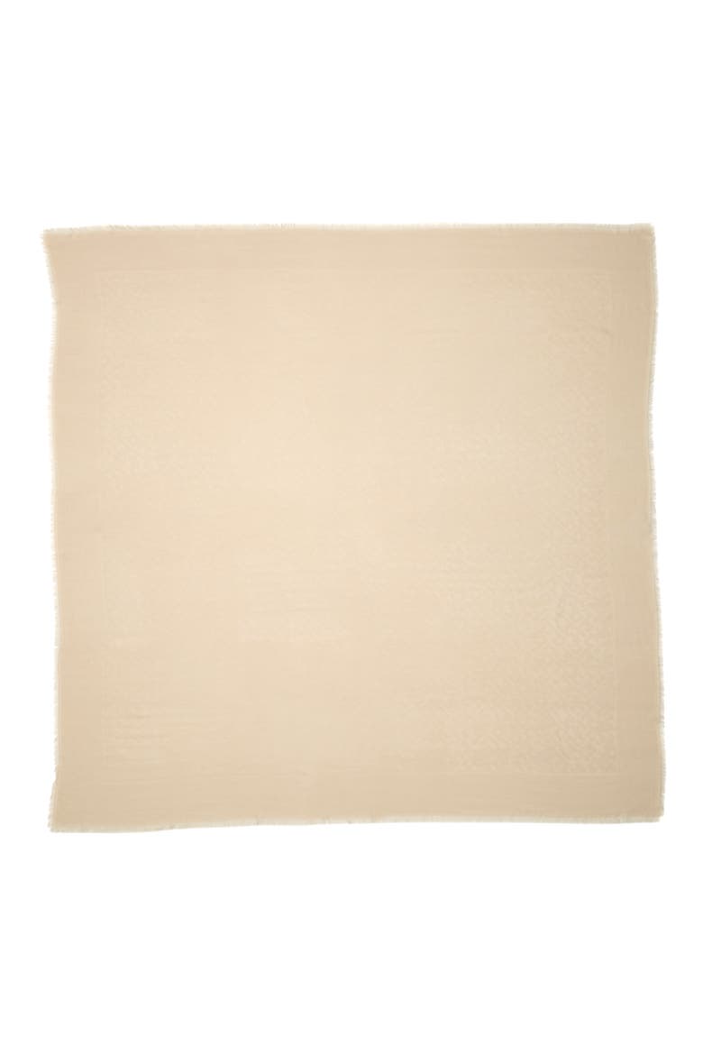 Le Pliage LGP Logo Square Scarf, Main, color, CHALK