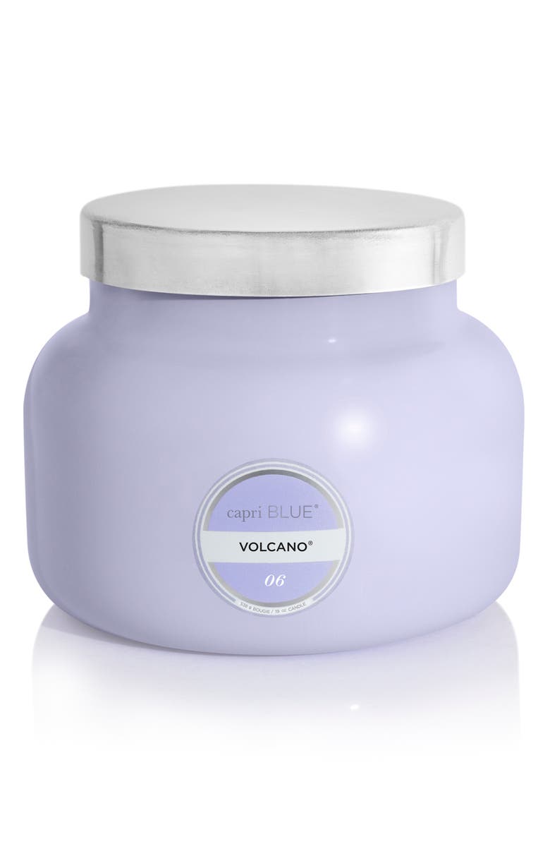 Capri Blue Volcano Digital Lavender Signature Jar Candle, Main, color, 