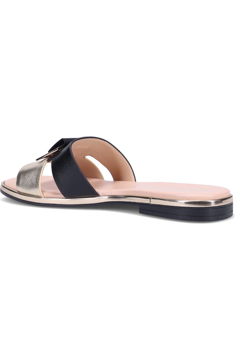 Ron White Valinda Slide Sandal, Alternate, color, Onyx