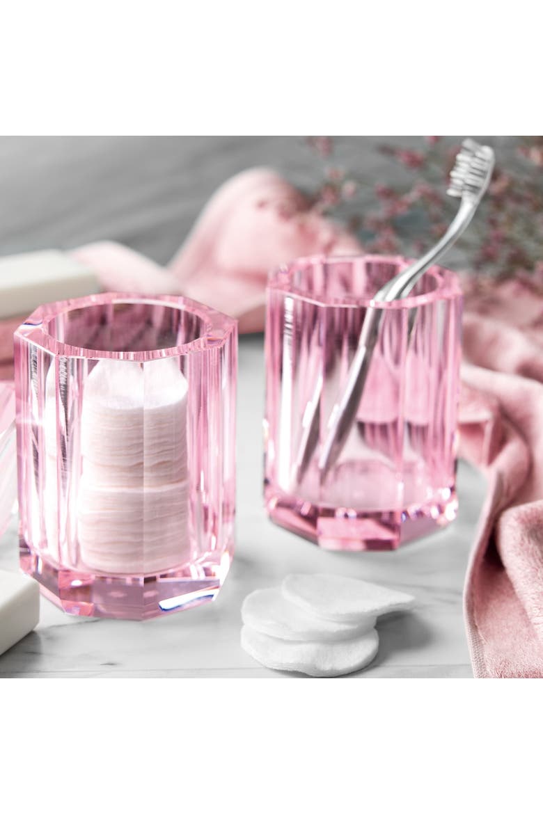 William Glass for toothbrushes, Alternate, color, Pink