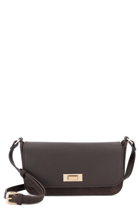 Discreet Leather Crossbody Bag