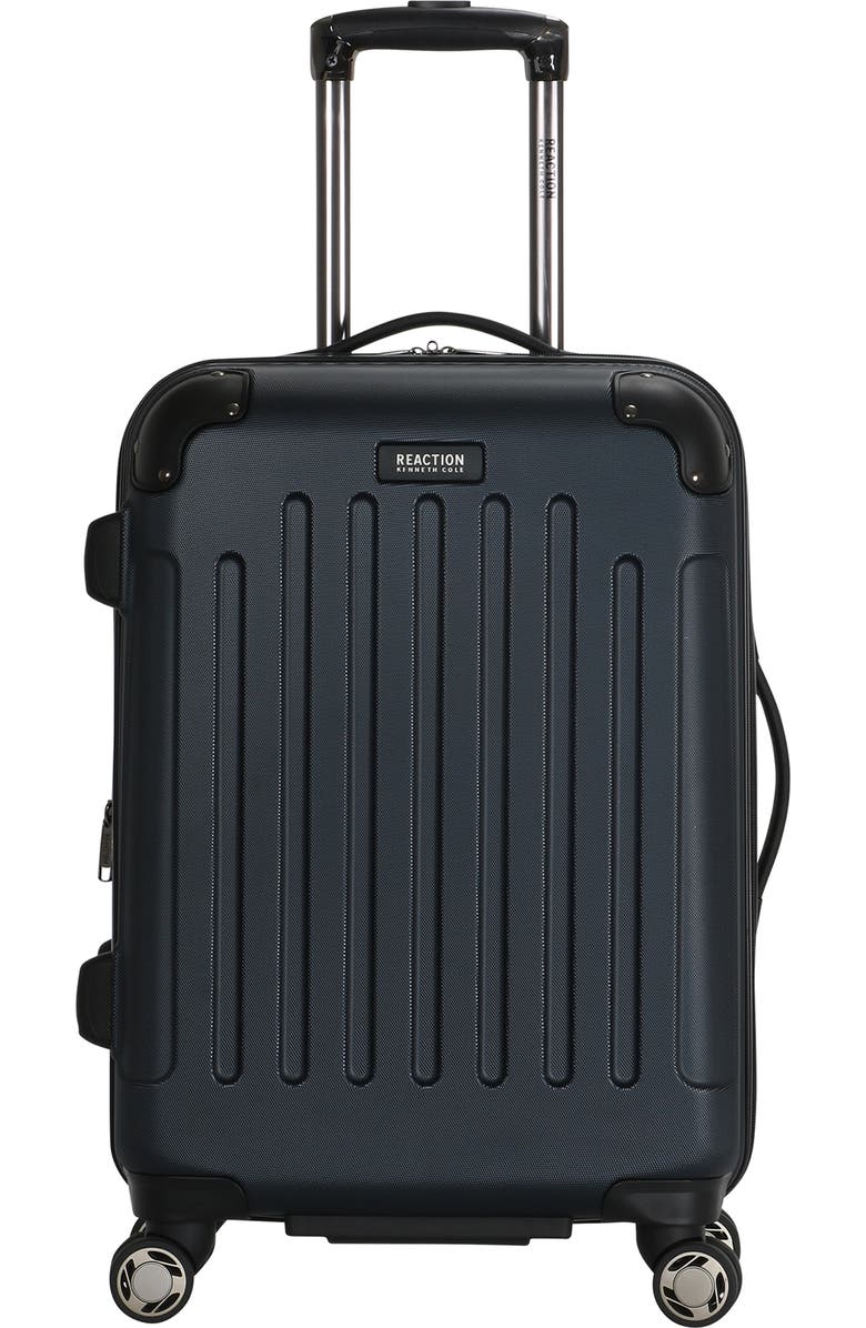 Kenneth Cole Reaction Renegade ABS Molded 20" Spinner Luggage, Main, color, Naval Navy