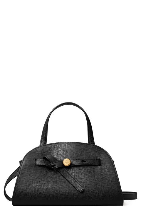Romy Small Bauletto Leather Handbag
