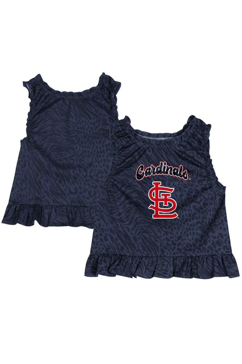 Toddler  Navy St. Louis Cardinals Playground Dress, Alternate, color, Navy