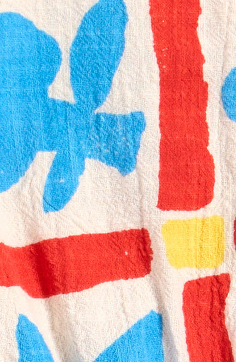 Bobo Choses Geometric Game Organic Cotton Bubble Romper, Alternate, color, 