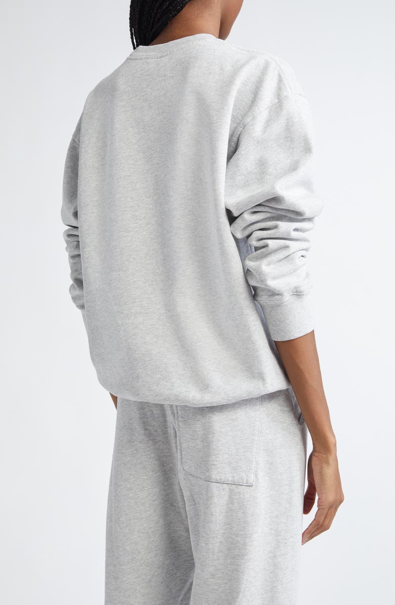 Sporty & Rich Finish Line Crewneck Sweatshirt, Alternate, color, 