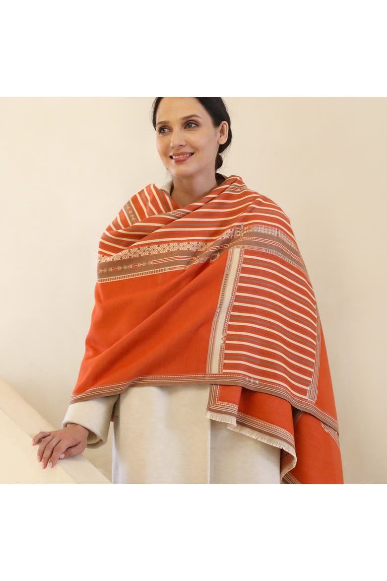 The Lola Scarf, Alternate, color, Orange