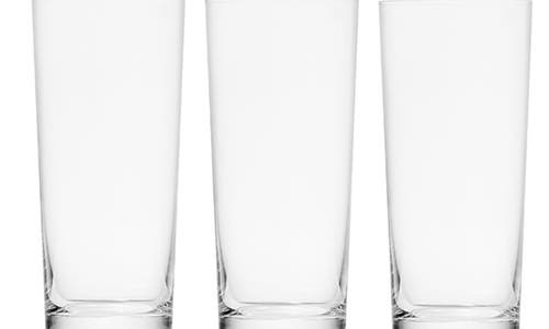 Schott Zwiesel Basic Bar Set Of 6 Soft Drink Glasses In Transparent