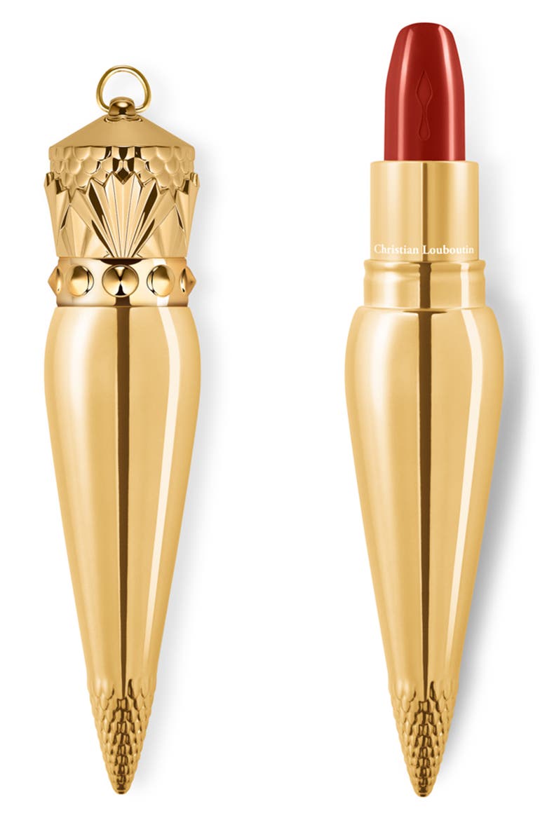 Rouge Louboutin Silky Satin Lipstick, Main, color, BRICK CHICK 515