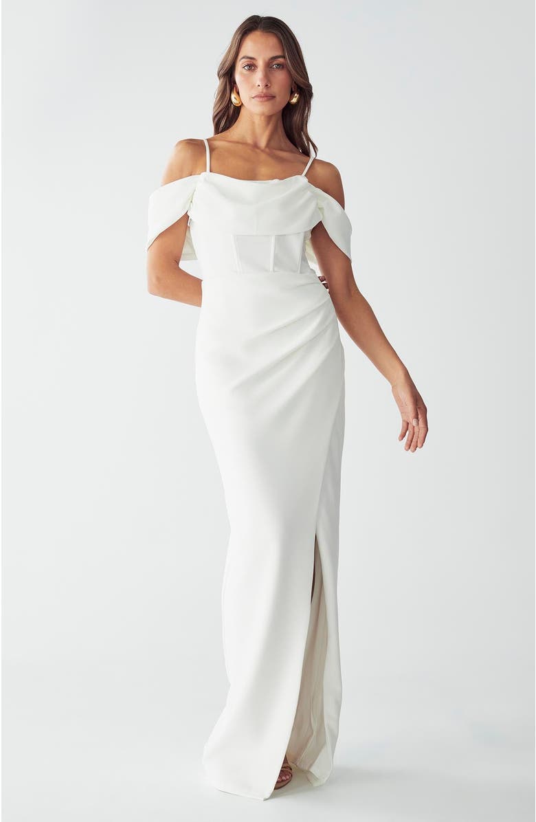 BWLDR Amaliah Dress, Main, color, White