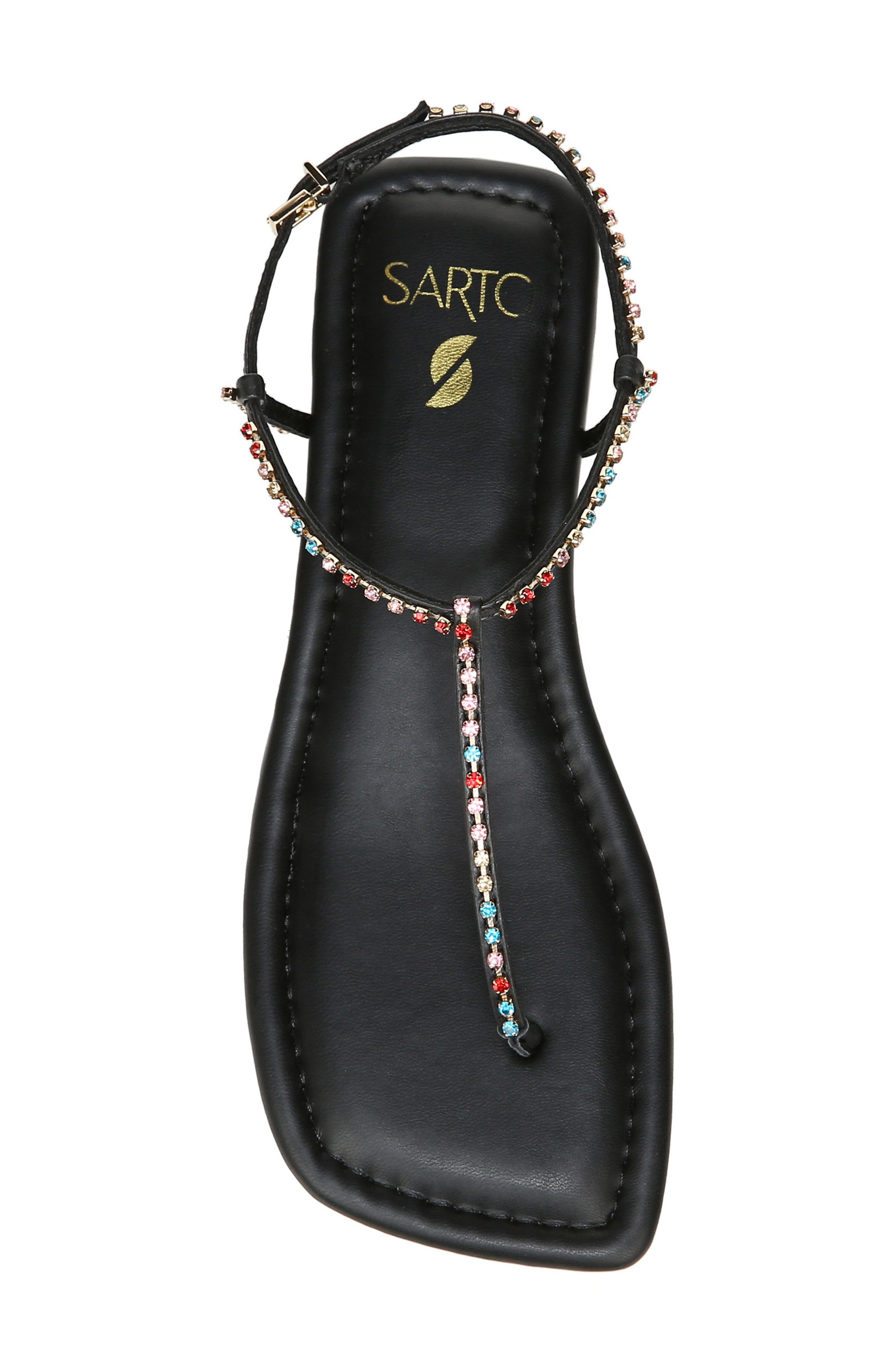 SARTO by Franco Sarto Nolita Embellished Ankle Strap Sandal, Alternate, color, 