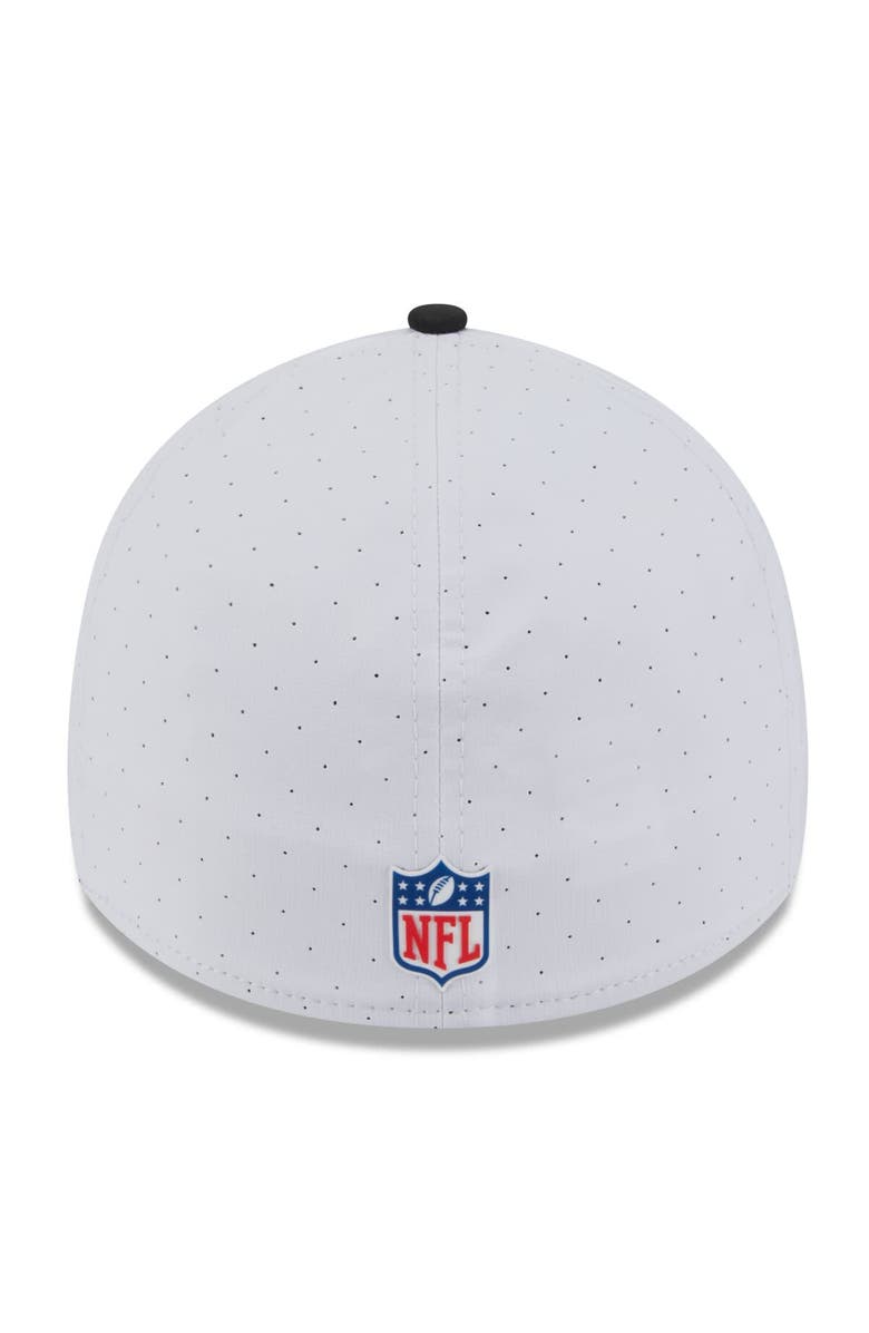 New Era Men's New Era White/Black Jacksonville Jaguars 2025 NFL Training Camp 39THIRTY Flex Hat, Alternate, color, White
