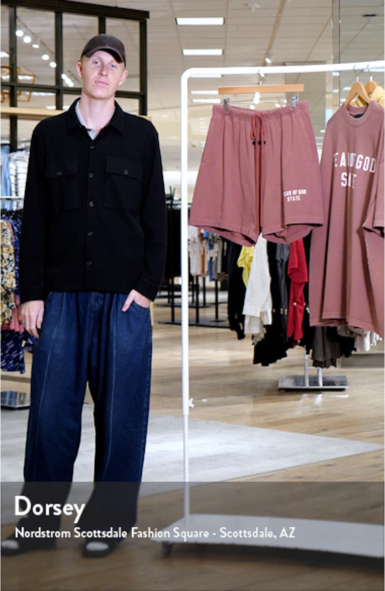 Gender Inclusive Heavy Cotton Fleece Soccer Shorts, sales video thumbnail