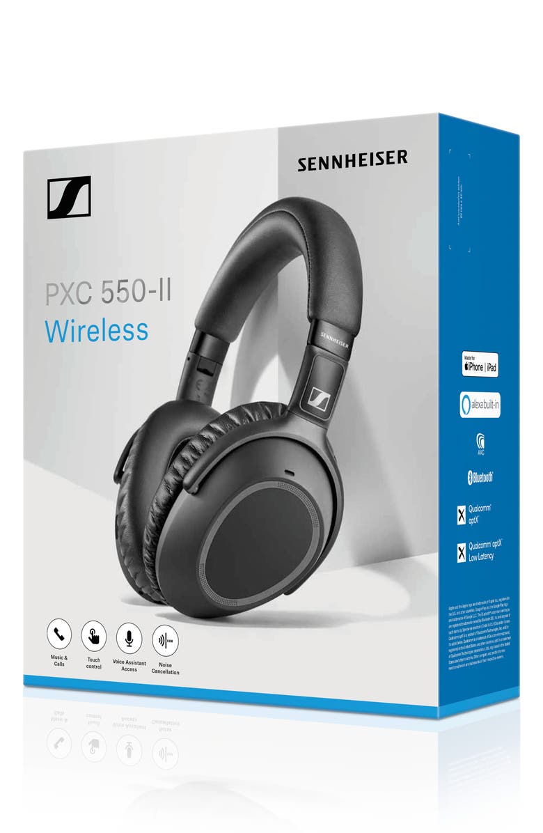 Sennheiser PXC 550-II Bluetooth<sup>®</sup> Over-Ear Noise Canceling Headphones, Alternate, color, 