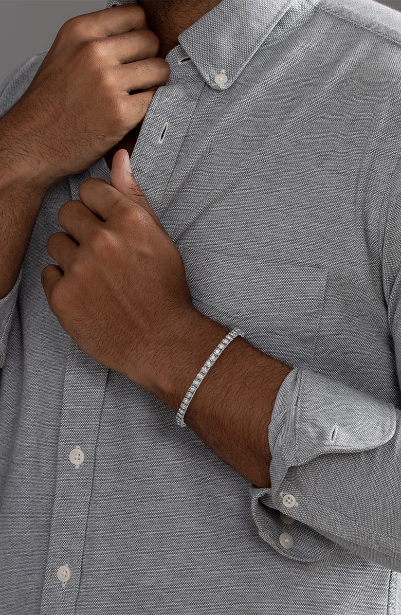 Esquire Diamond Tennis Bracelet, Alternate, color, White