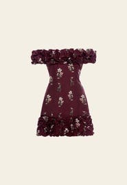 Agua by Agua Bendita Jardin Noche Mini Dress