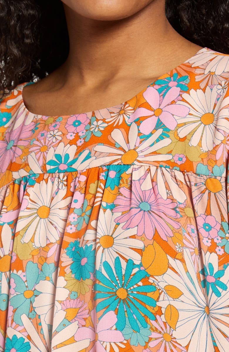 BB Dakota by Steve Madden In Retrospect Floral Shift Dress, Alternate, color, 