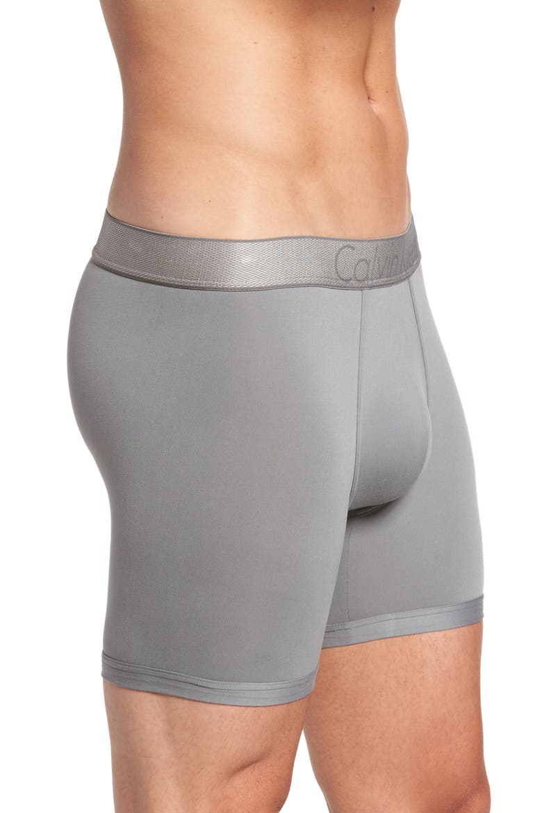Customized Stretch Boxer Briefs, Alternate, color, GREY SKY