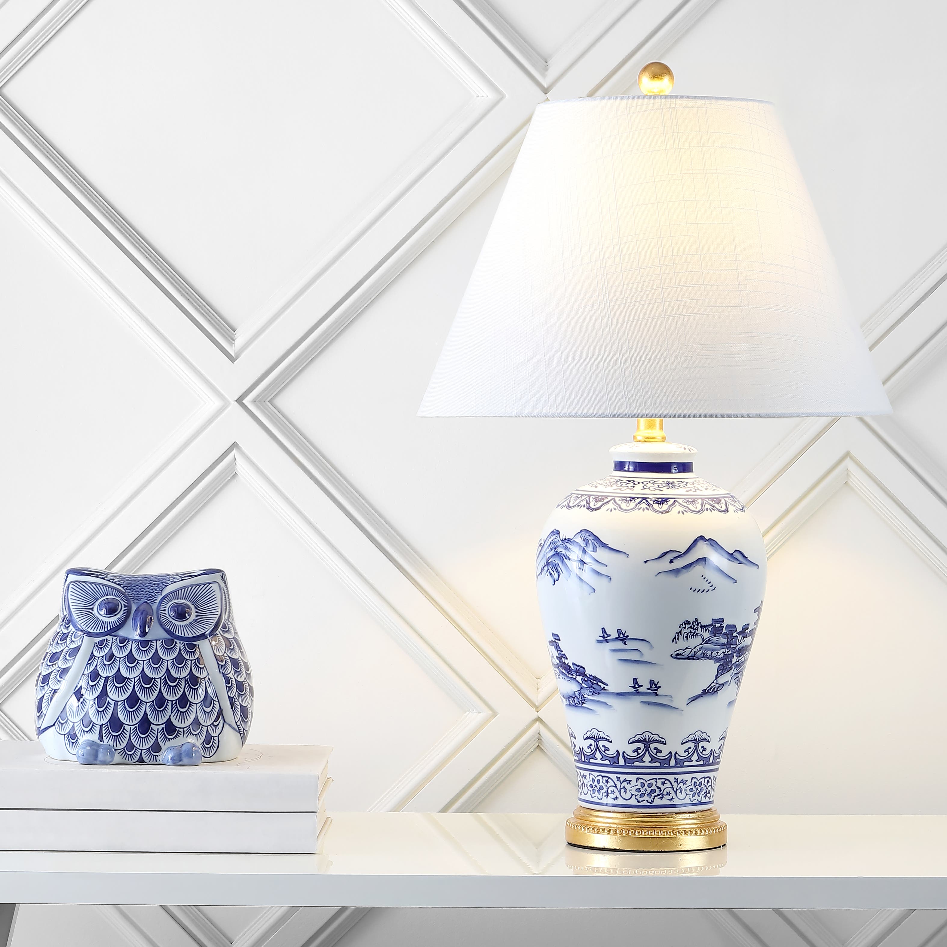 selected Blue/White