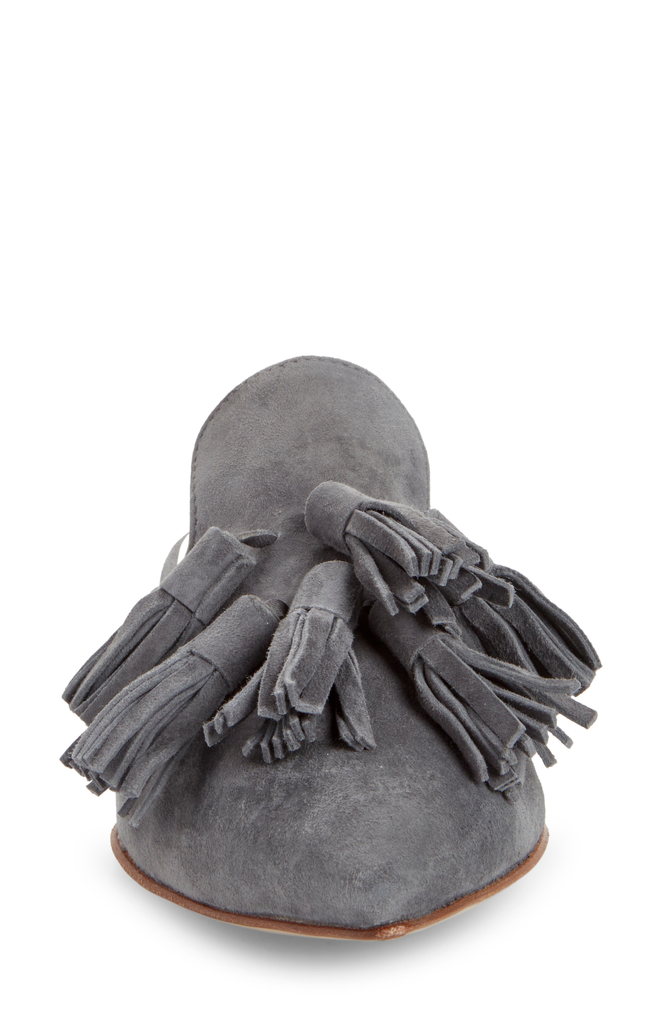 BELLS & BECKS Mirella Pointed Toe Tassel Mule, Alternate, color, 