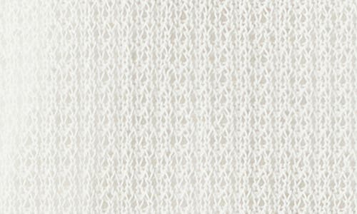 Eileen Fisher Crewneck Organic Cotton Cord Sweater In Ivory