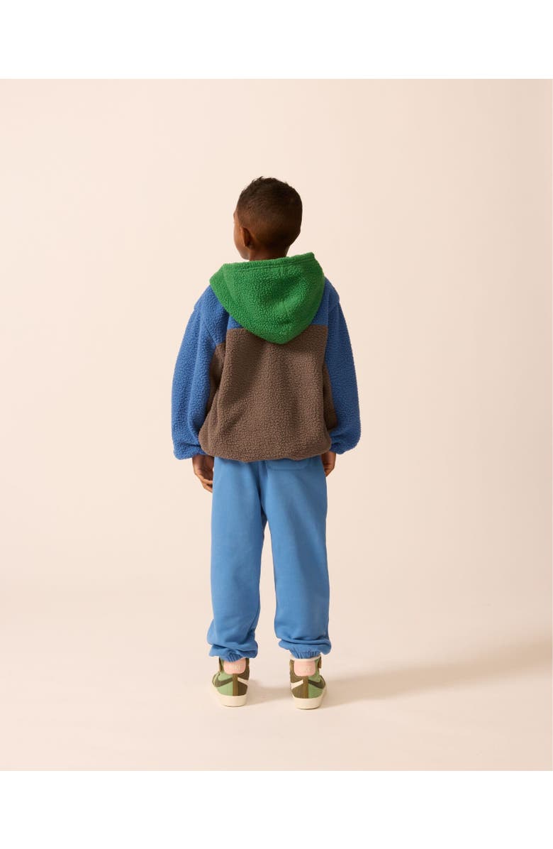 The Sunday Collective Polar Fleece Zip Up, Alternate, color, Blue Note