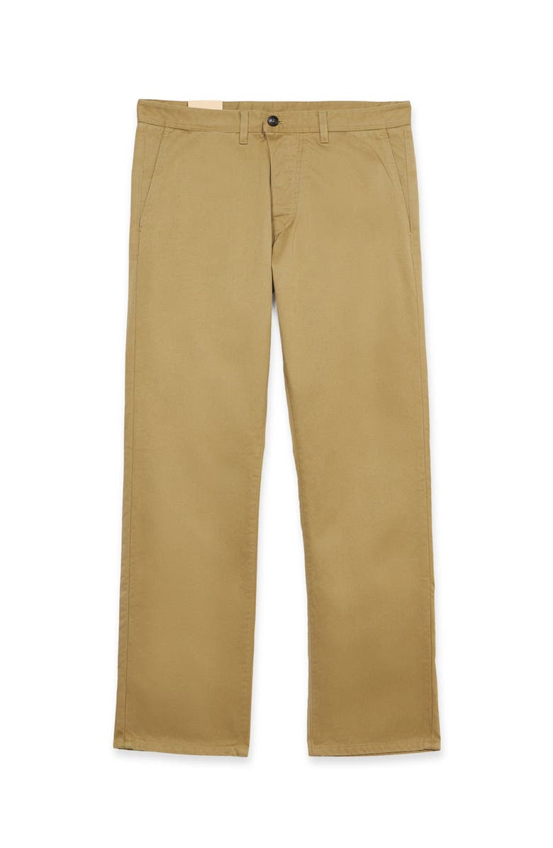Fortela Canvas Chino Trousers, Main, color, Natural
