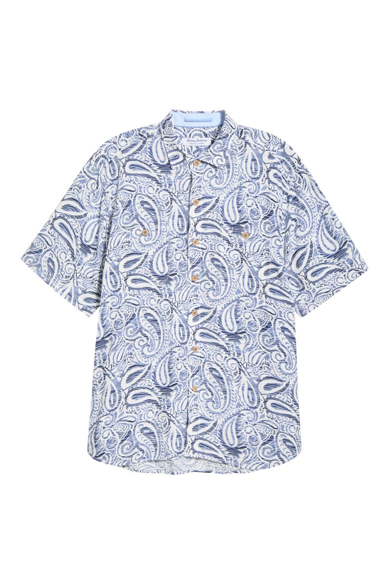 Veracruz Cay Sands Short Sleeve Button-Up Shirt, Alternate, color, FRENCH BLUE