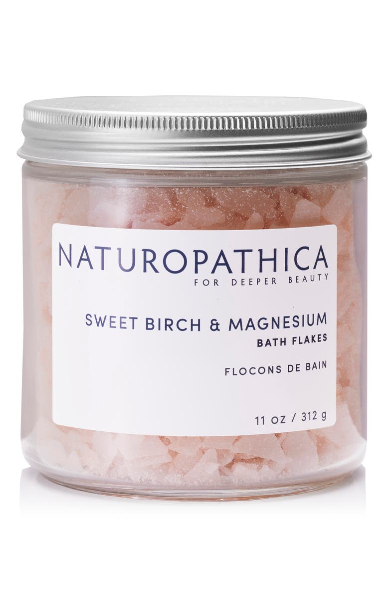 Naturopathica<sup>®</sup> Sweet Birch & Magnesium Bath Flakes, Main, color, 