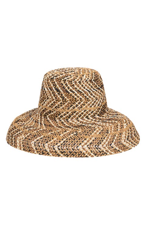 Briza Open Weave Round Crown Hat