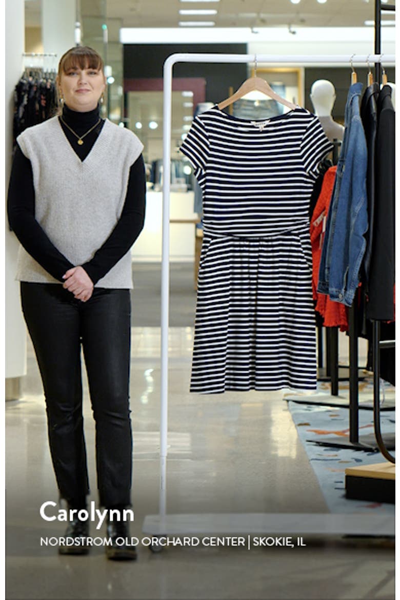 Amelie Print Jersey Dress video