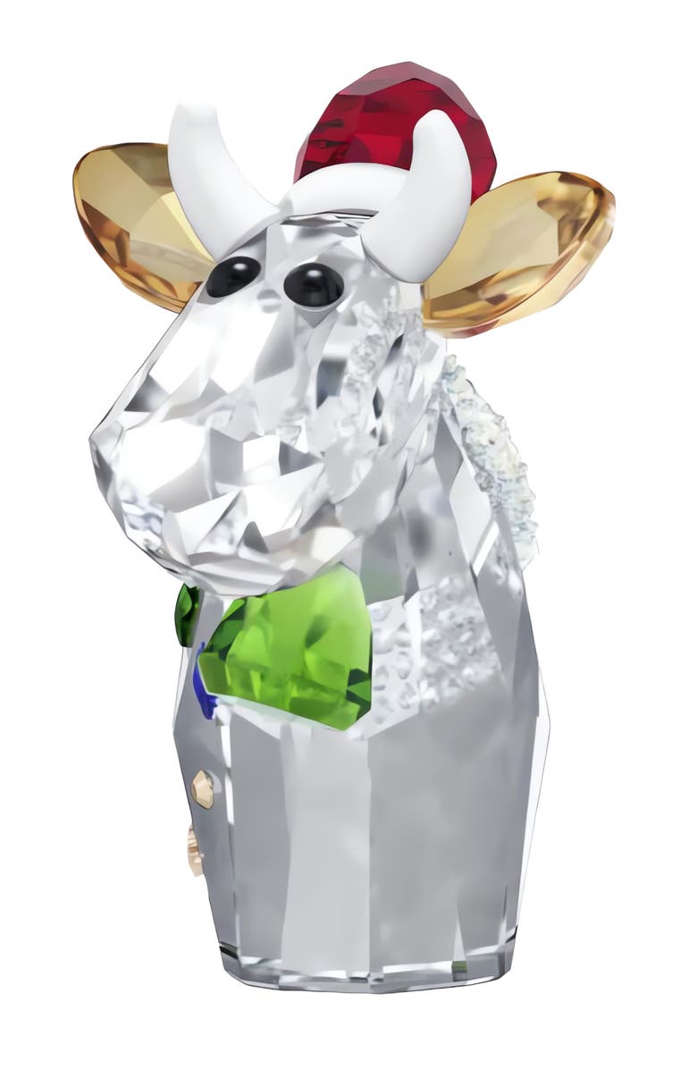 Swarovski 2025 Annual Edition Mo The Cow Crystal Figurine, Alternate, color, Multicolored
