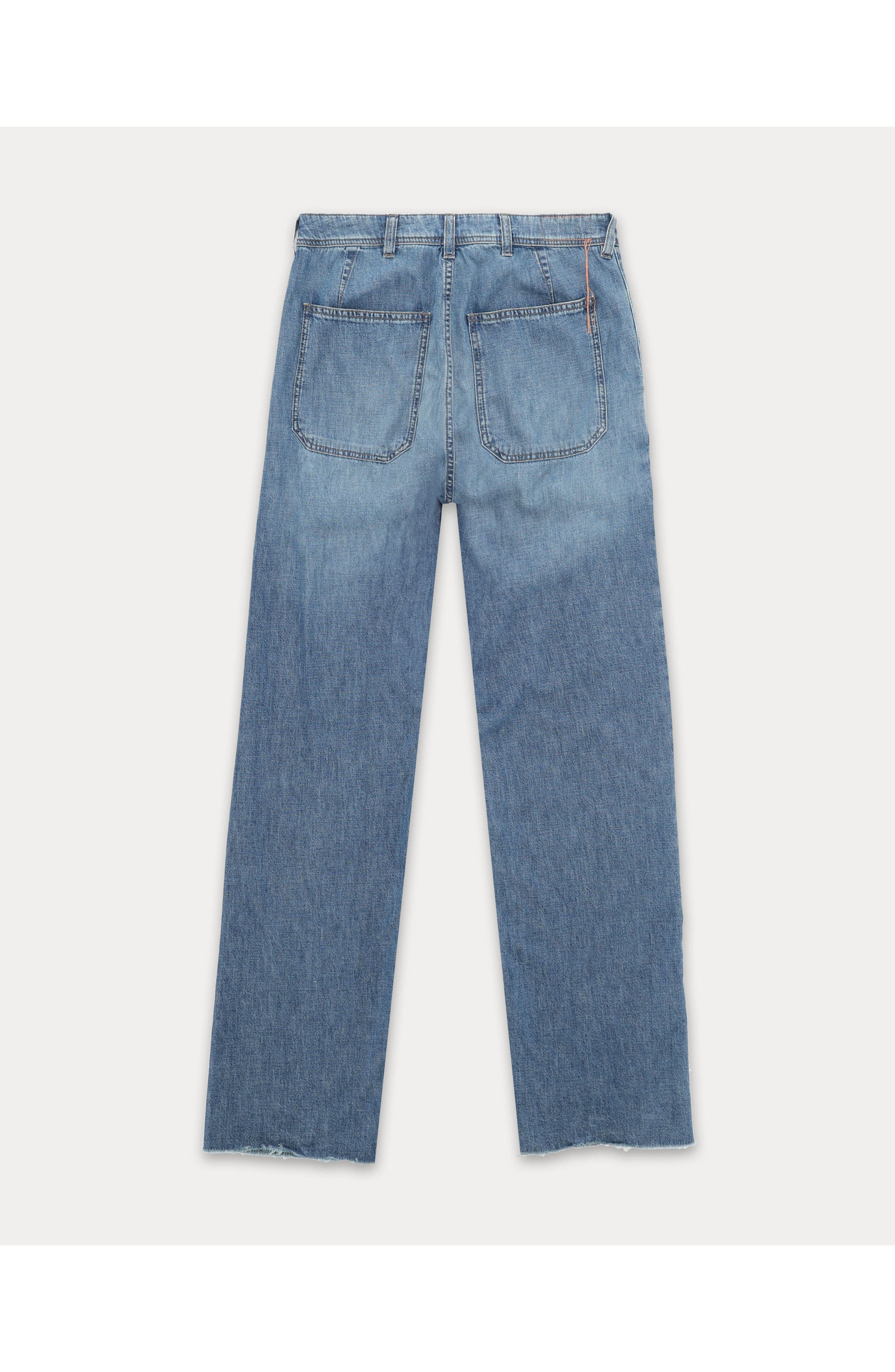 Naelia Lightweight Denim Pants - image 2