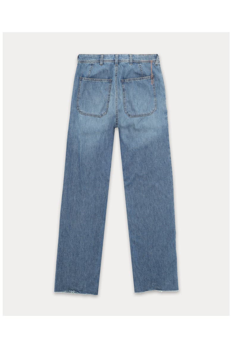 Naelia Lightweight Denim Pants, Alternate, color, Stone Wash