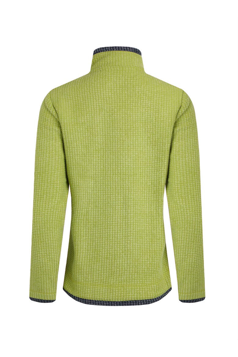 Ariana Full Zip Grid Fleece, Alternate, color, Tarragon