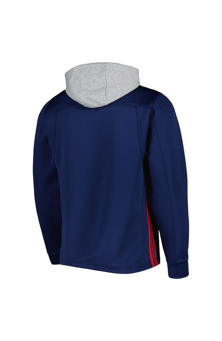 adidas Men's adidas Navy Columbus Blue Jackets Skate Lace Primeblue Team Pullover Hoodie, Alternate, color, 