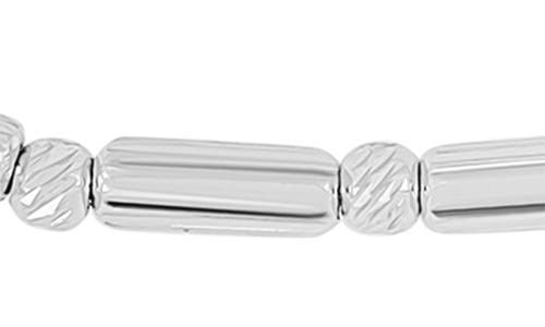 Bony Levy 14k Gold Bar Bead Bracelet In Metallic