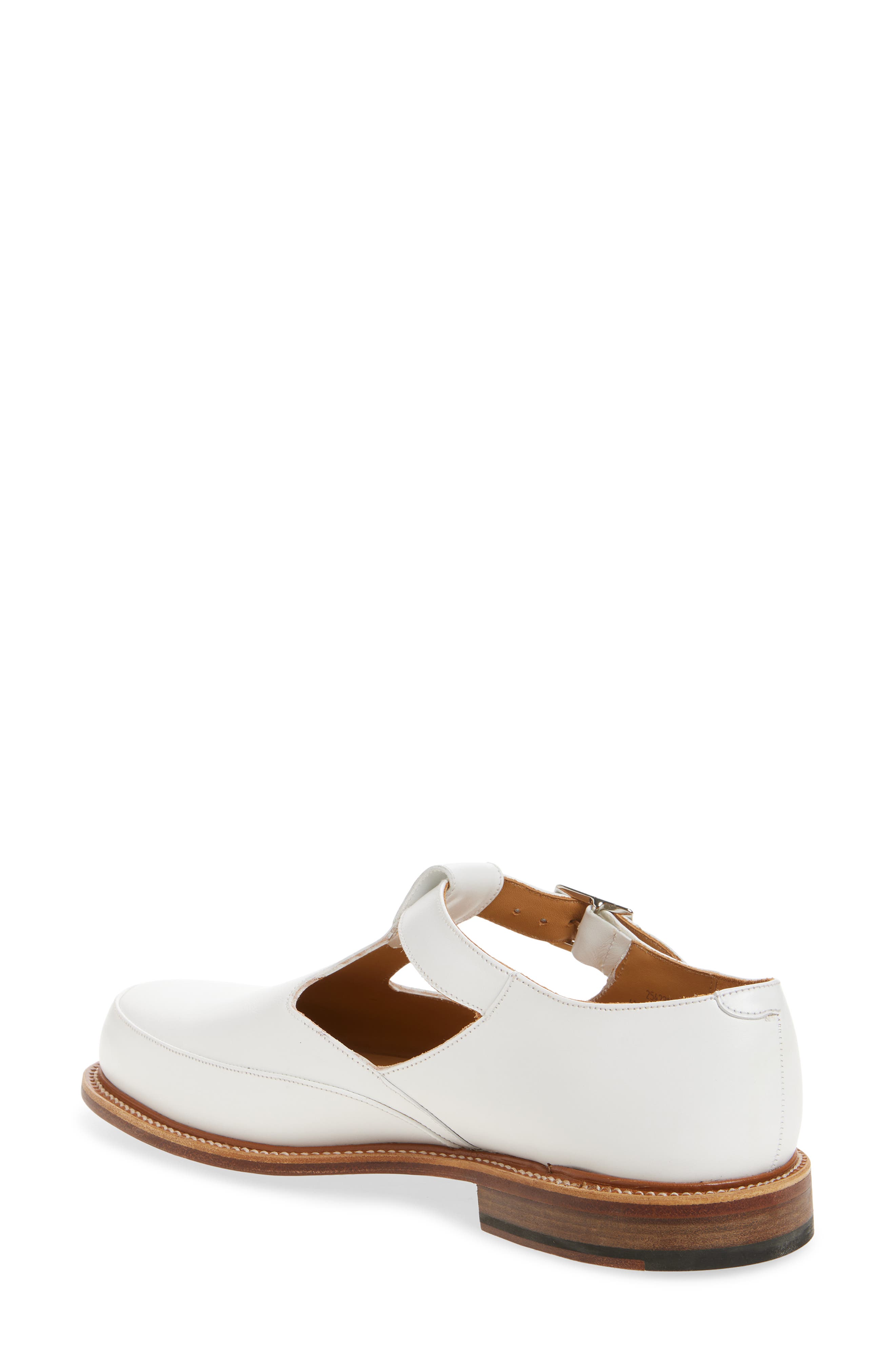 JM WESTON Salom Sandal, Alternate, color, White Smooth Calf